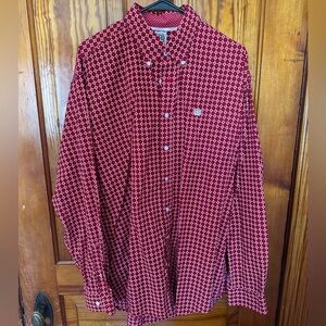 Large Cinch Long Sleeve Button Down